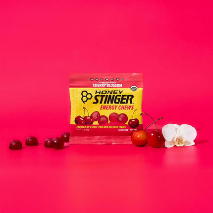 Honey Stinger Organic Energy Chews, Cherry Blossom, 1.8 Ounce (Pack of 12)