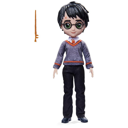 Wizarding World, Harry Potter Collectible 8 inch Doll in Hogwarts Gryffindor Uniform with Accessories Kids Toys for Girls and Boys Ages 5 and Up