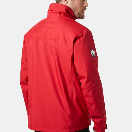 Helly Hansen Men's Crew Midlayer Jacket, Red 2.0, 3XL