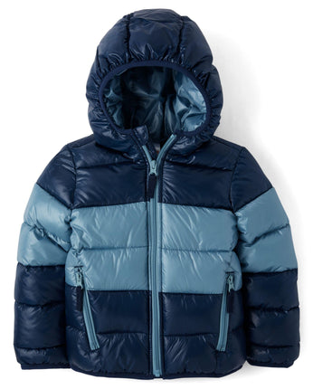 Gymboree boys And Toddler Puffer Jacket, Tidal Smo