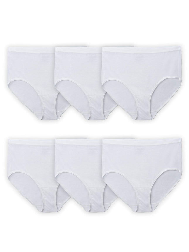 Fruit of the Loom Women's 6 Pack Original Cotton B