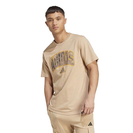 adidas Men's Camouflage Graphic T-Shirt, Warm Sand