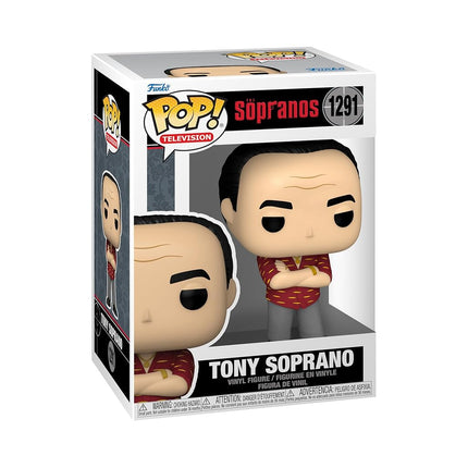 Funko POP! TV: The Sopranos - Tony - Figura de vinilo coleccionable - Idea de regalo - Producto oficial - Juguetes para niños y adultos - Fans de la televisión - Figura de modelo para coleccionistas y exhibición