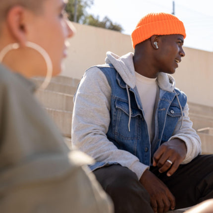 JBL Live Pro 2: 40 Hours of Playtime, True Adaptive Noise Cancelling, Smart Ambient, and Beamforming mics (Silver), Small