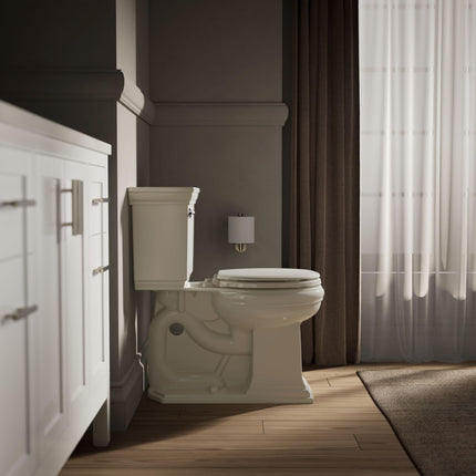 Kohler 20455-96 Ridgewood Toilet Seat, Biscuit