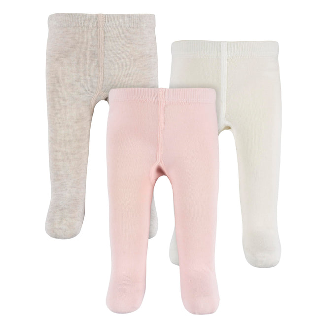 Gerber Baby Girls Footed Sweater Knit Tights, Ligh