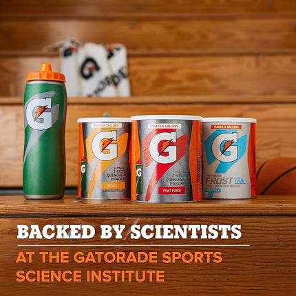 Gatorade Powder Variety Pack (Lemon-Lime, Orange, Fruit Punch, Riptide Rush), 21-Ounce Pouches (Pack of 32)
