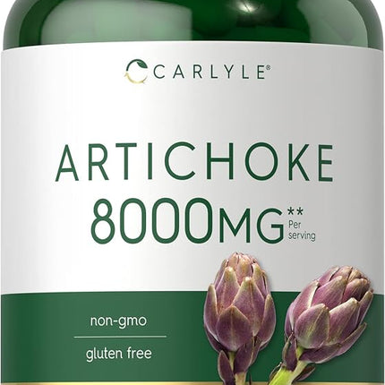 Artichoke Extract Capsules 8000mg | 200 Count | No