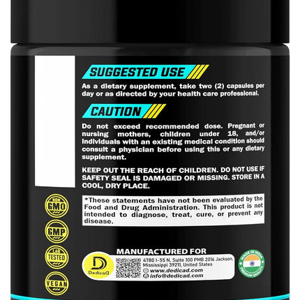 1000Mg Shilajit Capsules - 180 Counts - Shilajit Supplement - Contains Natural Fulvic, Humic Acid & 85 Others
