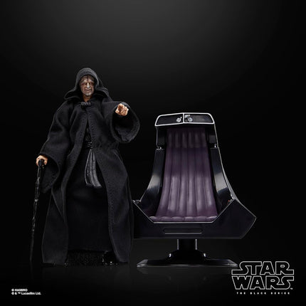 Star Wars The Black Series Emperor Palpatine & Throne Return of The Jedi Collectible 6 Inch Action Figure (Amazon Exclusive)
