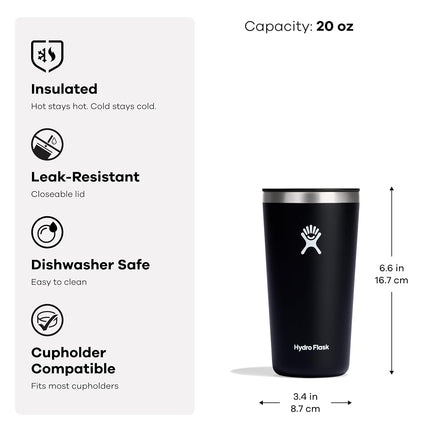 Hydro Flask 20 Oz All Around Tumbler Press-in Lid Reef