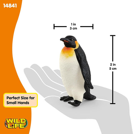 Schleich Wild Life - Emperor Penguin Toy Figurine - Kids Ages 3+ | 14841