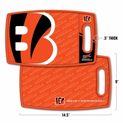 YouTheFan NFL Cincinnati Bengals Logo Series Cutting Board
