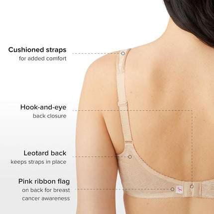 Wacoal Women's Awareness Full Figure Underwire Bra - Sand - 40DD