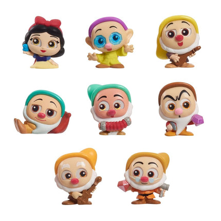 Disney Doorables Snow White Collection Peek, 8 Exclusive Collectible Figures, 1.5-inch Figurines, Kids Toys for Ages 3 Up by Just Play