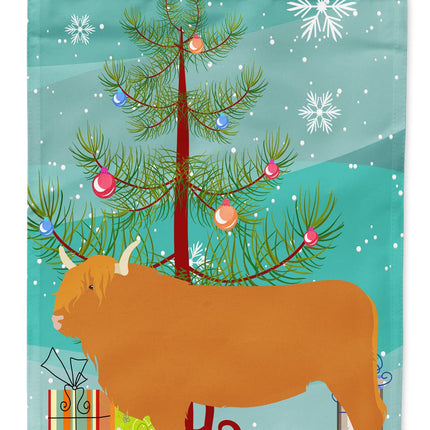 Caroline's Treasures BB9187GF Highland Cow Christm