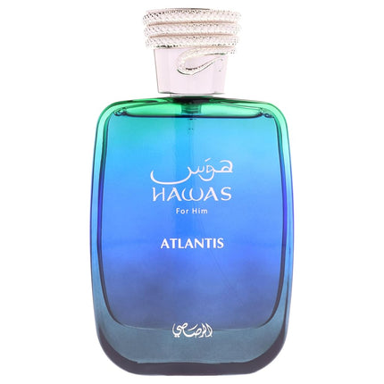 Hawas Collection - Atlantis by Rasasi for Men - 3.38 oz EDP Spray