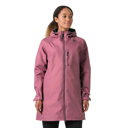 Helly Hansen Womens W Long Belfast Jacket, Wildberry, M