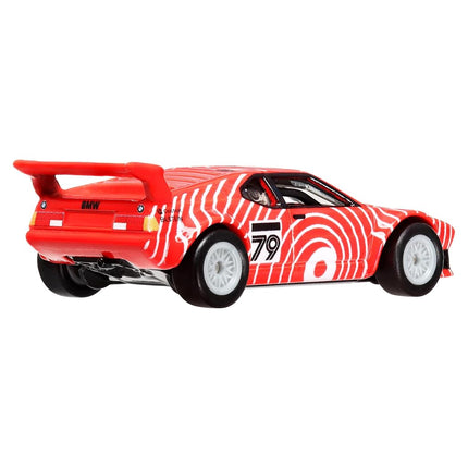 Hot Wheels Premium BMW M1 PROCAR, Car Culture Circuit Legends Vehicles for Kids 3 Years Old & Up and Adult fans and Collectors, Premium Collection of Car Culture 1:64 Scale Vehicles, HKC79