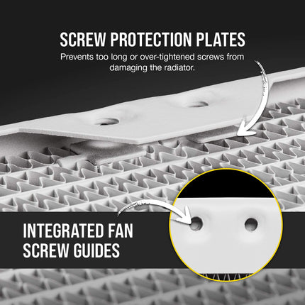 Corsair Hydro X Series, XR5 240 mm Water Cooling Radiator (Dual 120 mm Fan Mounts, Easy Installation, Premium Copper Construction, High-Quality Polyurethane Coating, Integrated Fan Screw Guides) Black,CX-9030002-WW