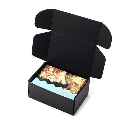 Timirog 9x6x4 Inches Black Shipping Boxes 25 Pack Corrugated Cardboard
