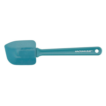 Rachael Ray 47564 Cucina Nylon Nonstick Utensils/Fish Turner, Spatula, Solid and Slotted Spoons, 4 Piece, Agave Blue
