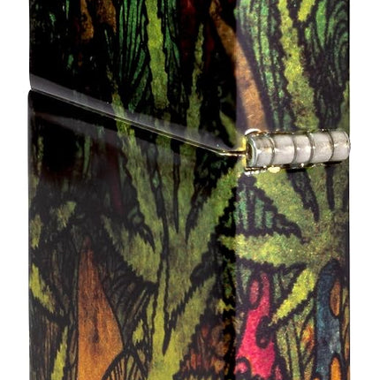 Zippo Fungi Fusion Design 540 Tumbled Brass Pocket Lighter