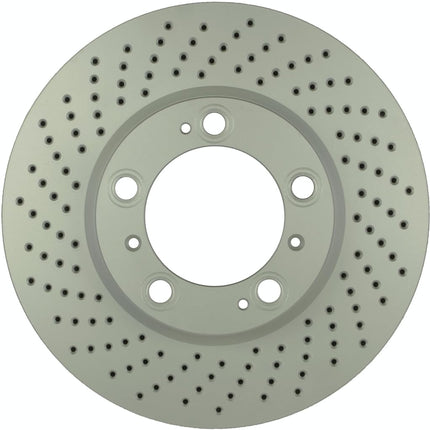 Bosch 42011136 QuietCast Premium Disc Brake Rotor For Porsche: 1999-2010 911, 2000-2016 Boxster, 2006-2012 Cayman; Front Left