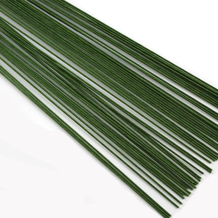 PME Sugarcraft Floral Wires Green 18 Gauge, 36 cm, Pack of 50