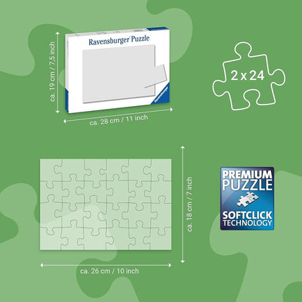 Ravensburger Hard at Work Jigsaw Puzzles for Kids Age 3 Years Up - Toddler Toys - 2x 24 Pieces