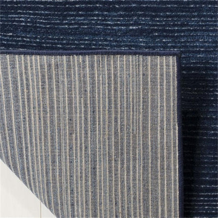 Safavieh Modern Rug for Living Room, Dining Room, Bedroom - Vision Collection, Short Pile, in Navy, 91 X 152 cm