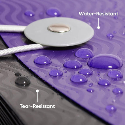 Smead Expanding File, 12 Pockets, Elastic Closure, Letter Size, Wave Pattern Purple/Black (70862)