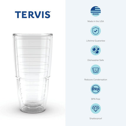 Tervis Coke Enjoy Tumbler, 24-Ounce, Clear -