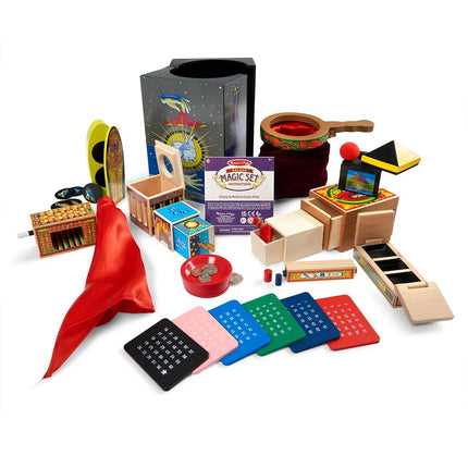 Melissa & Doug Deluxe Magic Set | Pretend Play Toy | Magic Play Set | Creative Play | Magic Toy for Kids | Magic Made Easy | 8+ | Gift for Boy or Girl