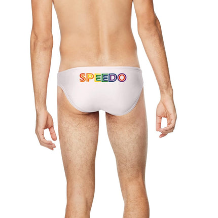 Speedo Men's Swimsuit Brief PowerFlex Eco Solar Bright White