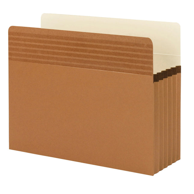 Easy Grip Pocket, Redrope, Letter, 5 1/4 Inch Expa