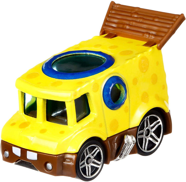 Hot Wheels 1/64 Nickelodeon Character Car Spongebo
