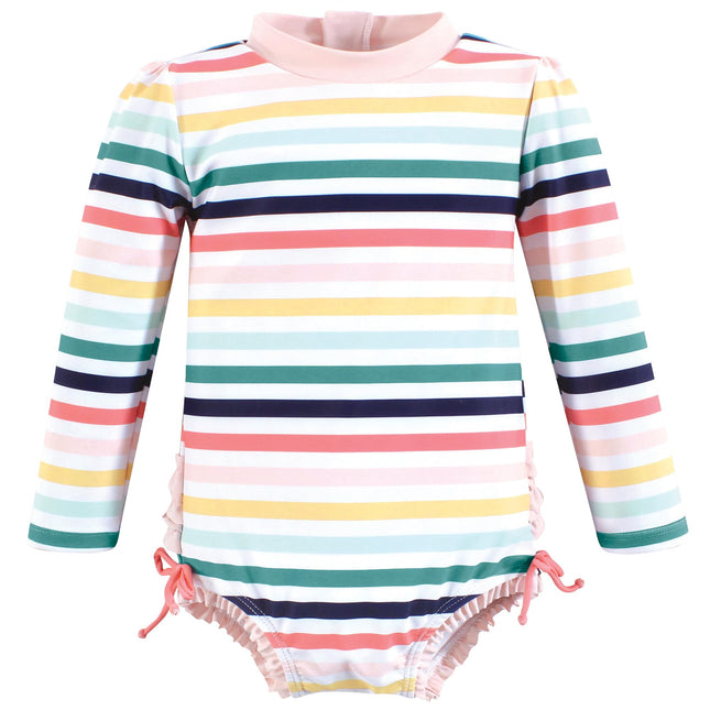Hudson Baby Girls Baby and Toddler Swimsuit, Mint 