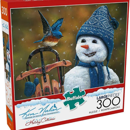 Buffalo Games Snow Brother By Kim Norlien Jigsaw Puzzle From The Holiday Collection (300 Pieces)