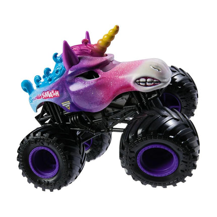 Monster Jam 2025 Oficial 1:64 Camiones de Juguete Fundidos a Presión Serie 43 Legacy Trucks Sparkle Smash