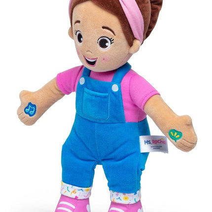 Ms. Rachel Official Speak & Sing Doll, 16” Tall Interactive Toy with 4 Songs & 16+ Phrases, Toddler Toys for Girls & Boys Ages 6 Months to 3+ Years, Pink