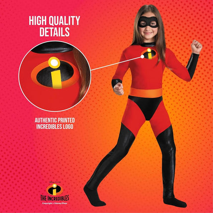 Disney Official Premium Violet Incredibles Costume Kids Fancy Dress Outfit for The Incredibles Characters, Large