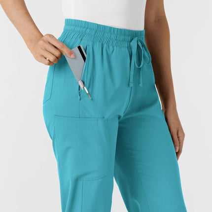 WonderWink Women's Bootcut Scrub Pant, Teal, 4X