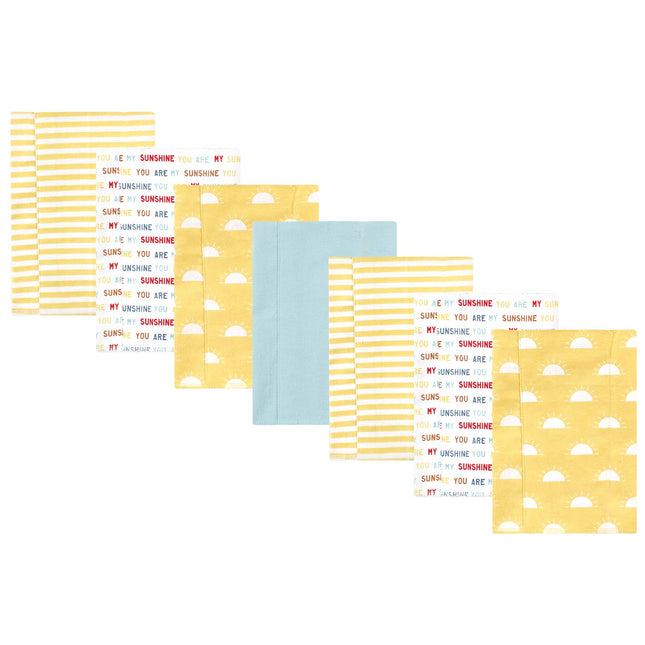 Hudson Baby Unisex Baby Cotton Flannel Burp Cloths