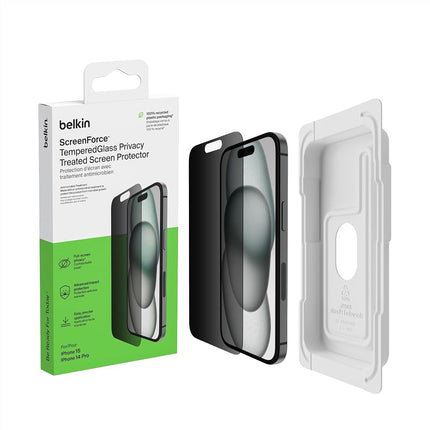 Belkin ScreenForce TemperedGlass Treated Privacy S