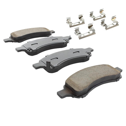 QUALITY-BUILT Premium Ceramic Front Brake Pads (1001-1169C) Compatible with 2006-2012 Buick/Chevrolet/GMC/Isuzu/Saab (9-7x/Ascender/Canyon/Colorado/Envoy/Envoy XL/Rainier/Trailblazer/Trailblazer EXT)