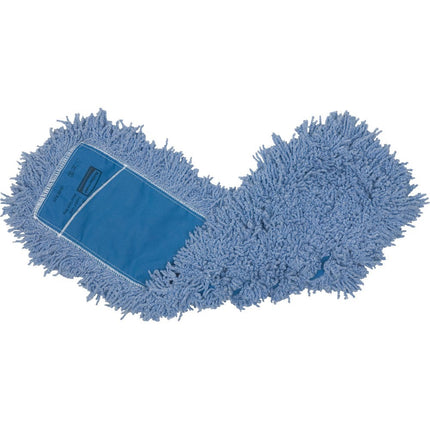 Rubbermaid Commercial Twisted Loop Dust Mop Head, 48", Blue, FGJ25700BL00
