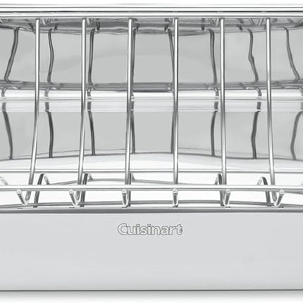 CUISINART 7117-16UR Chef's Classic Stainless 16-Inch Rectangular Roaster with Rack
