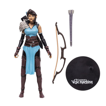 McFarlane Toys, 7-Inch Critical Role Vox Machina Vex’ahlia Action Figure with 22 Moving Parts, Collectible Critical Role Figure with Collectors Stand Base – Ages 14+