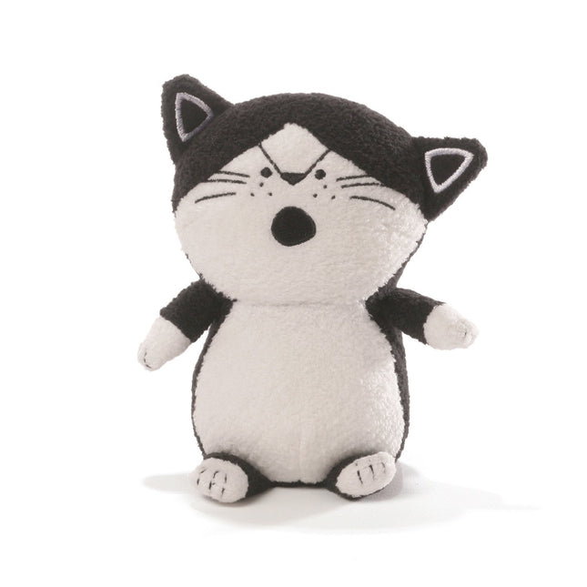 Enesco Lupp el Gato Sentado Peluche de Frijol 6"